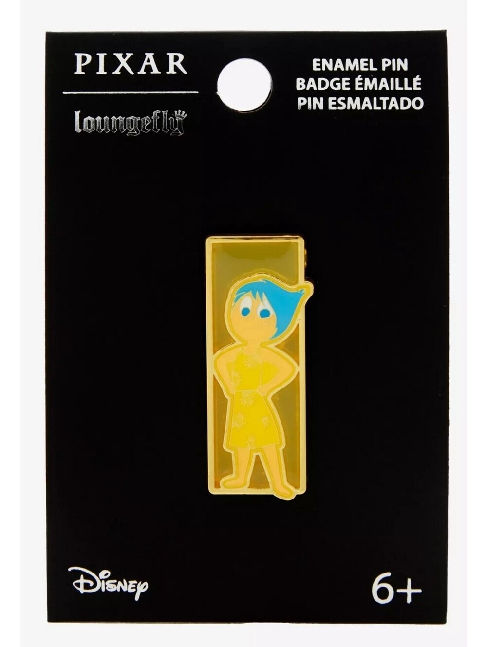 Loungefly Disney Pixar Inside Out Joy Portrait Enamel Pin